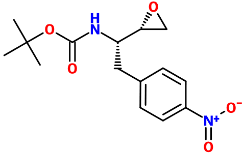 (图片) MC095056 [(1S)-{(1'-(S)-Boc-amino-2-[4-nitrophenyl]ethyl}oxirane